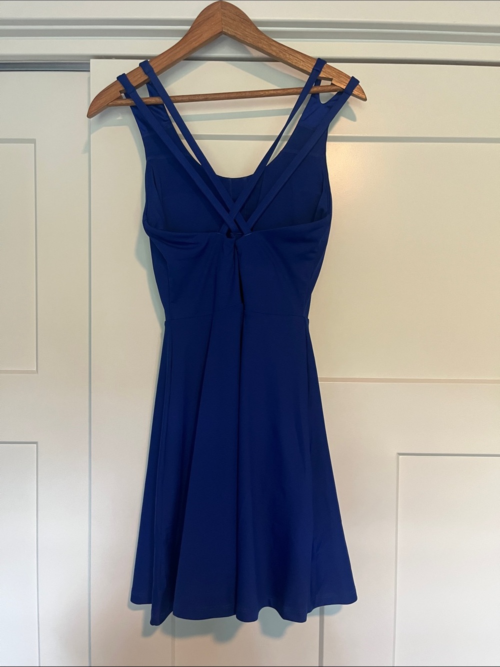 Fabletics Cobalt Blue Double-Strap Maxi Dress - Picture 2 of 2